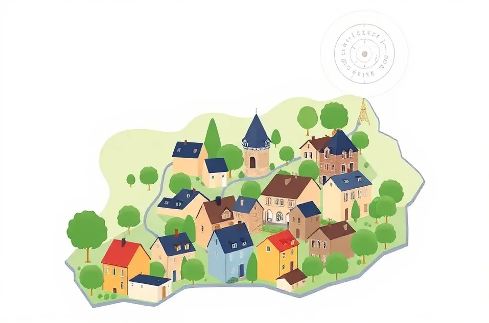 Carte du secteur d'intervention autour de Saint-Maurice (94410)